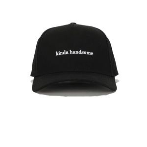 Kinda Handsome Trucker Hat in black. Worn once
